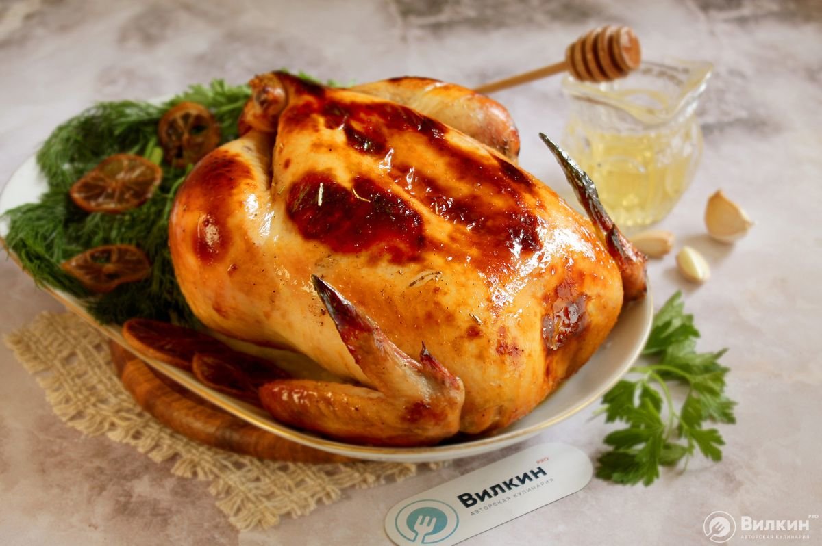 Курица в медовом соусе — пошаговый рецепт с фото и описанием процесса приготовления блюда